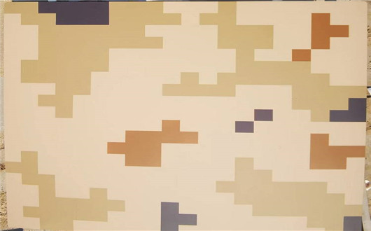 河西荒漠迷彩漆喷涂